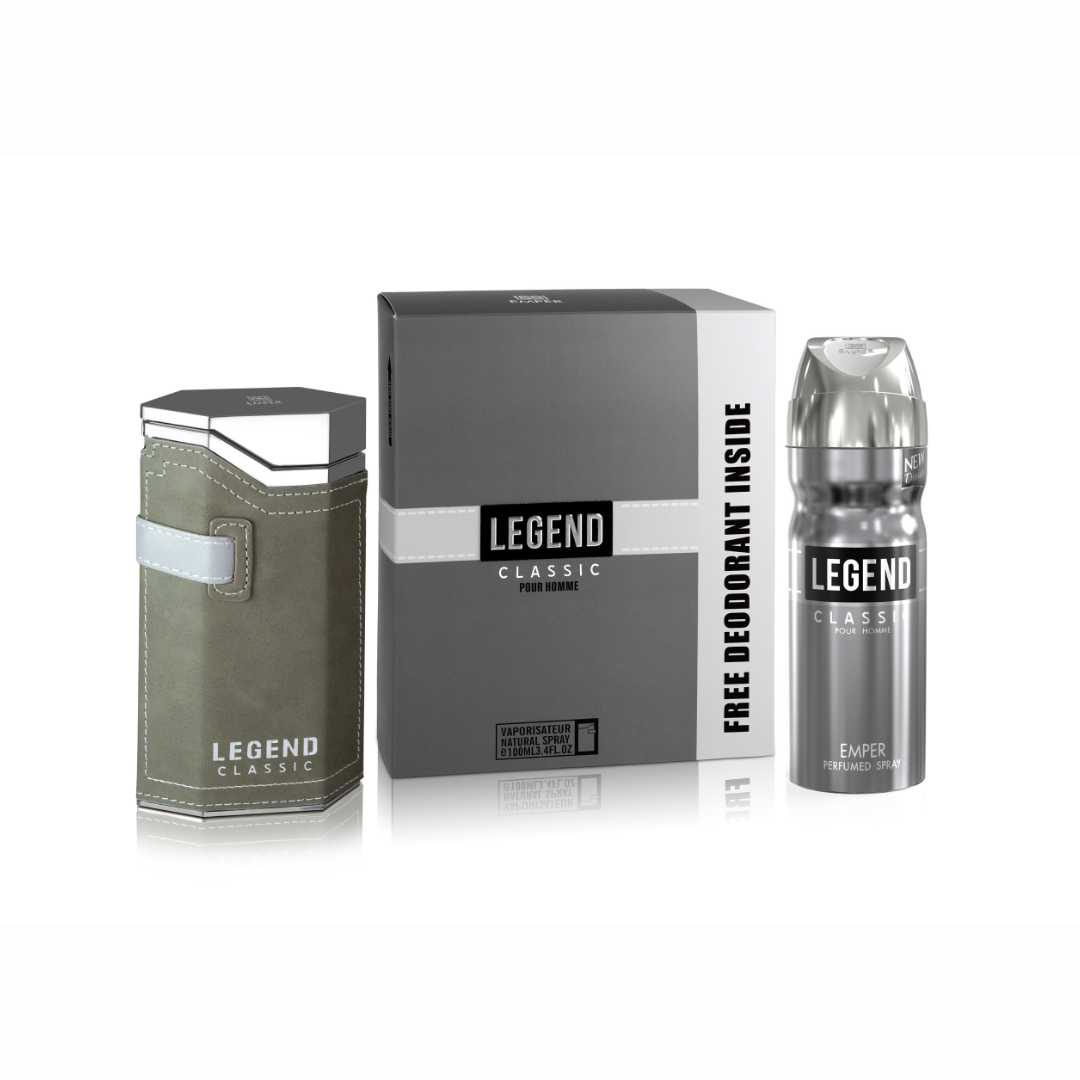 Emper Legend Classic Eau de Parfum Gift Set — Premium High-Margin Retail Fragrance Bundle