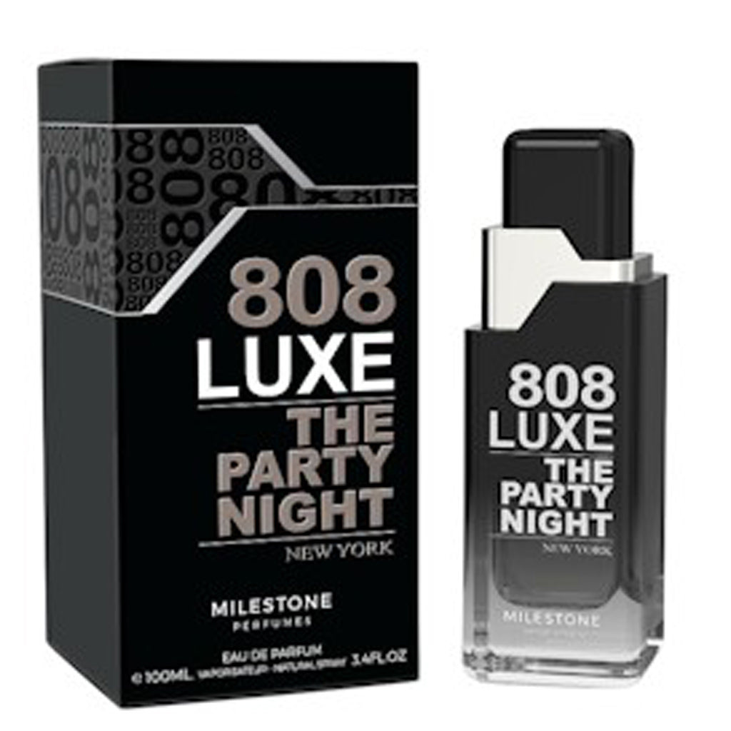 Milestone 808 Luxe — "The Party Night" 100ml Eau de Parfum: Premium Absinthe-Anise Fougère — High-Margin Evening Scent for Boutiques