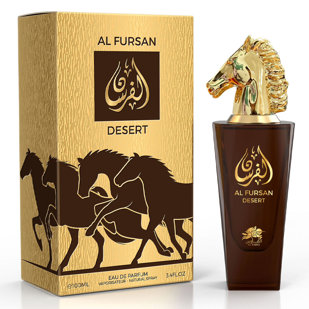 Al Fursan Desert (Al Fares) 100 ml EDP — Unisex Oriental-Woody Signature Fragrance by Luxurious Fragrance for Discerning Consumers
