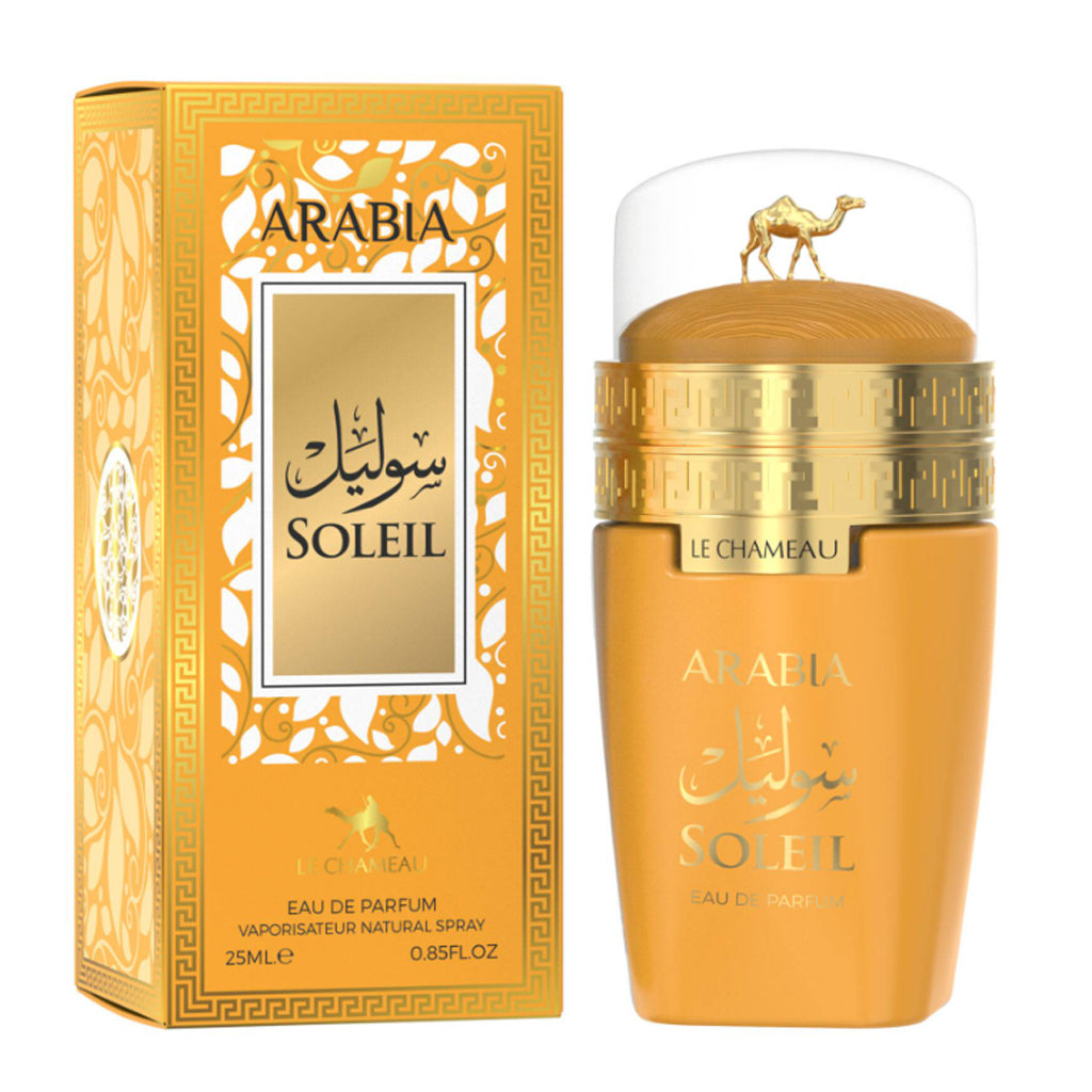 Arabia Soleil 25 ml EDP — 3-Pack: High-Value Mango & Jasmine Fragrance for Retail, Hospitality & Corporate Gifting