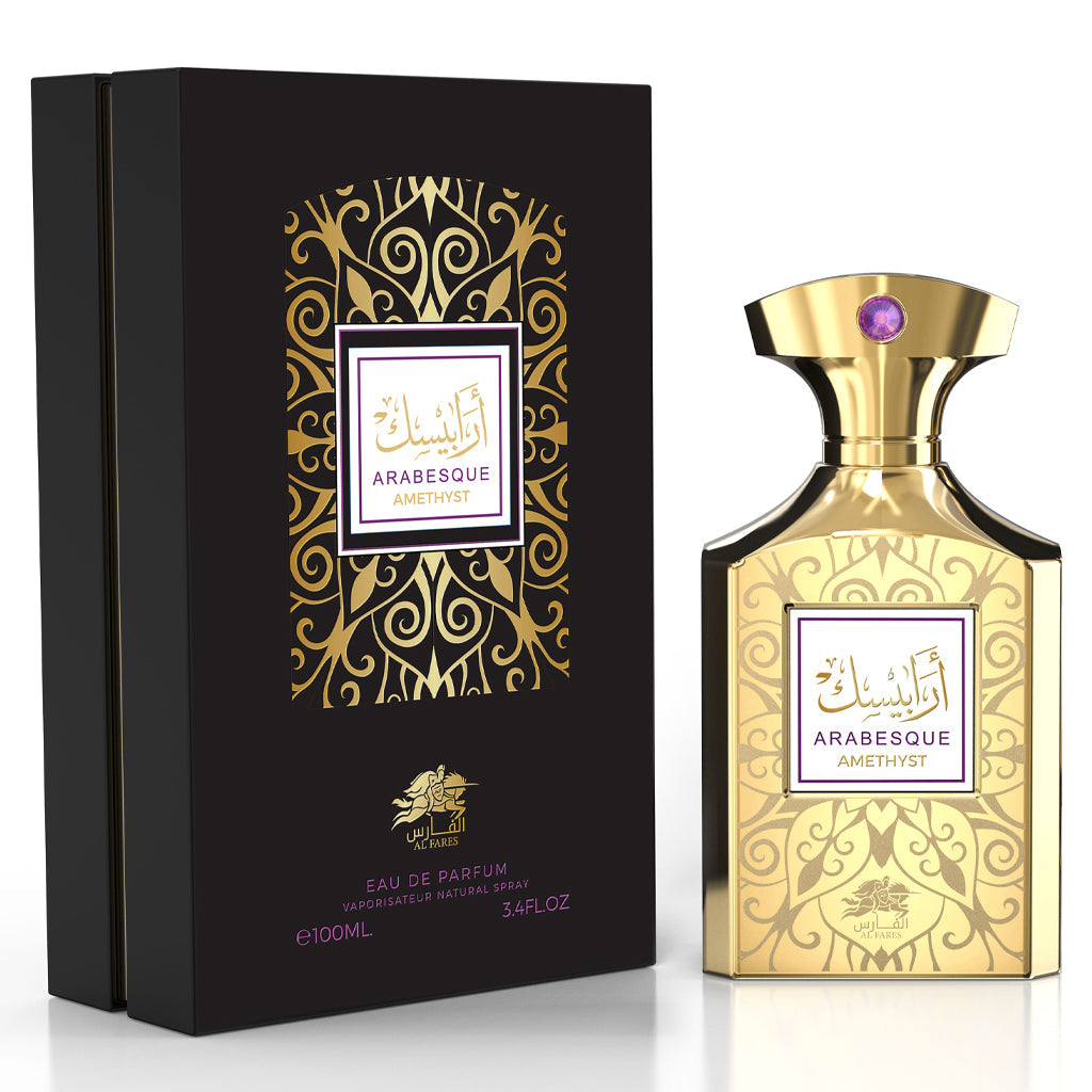 AL FARES Arabesque Amethyst — Premium Unisex 100ML Eau de Parfum for Upscale Retailers