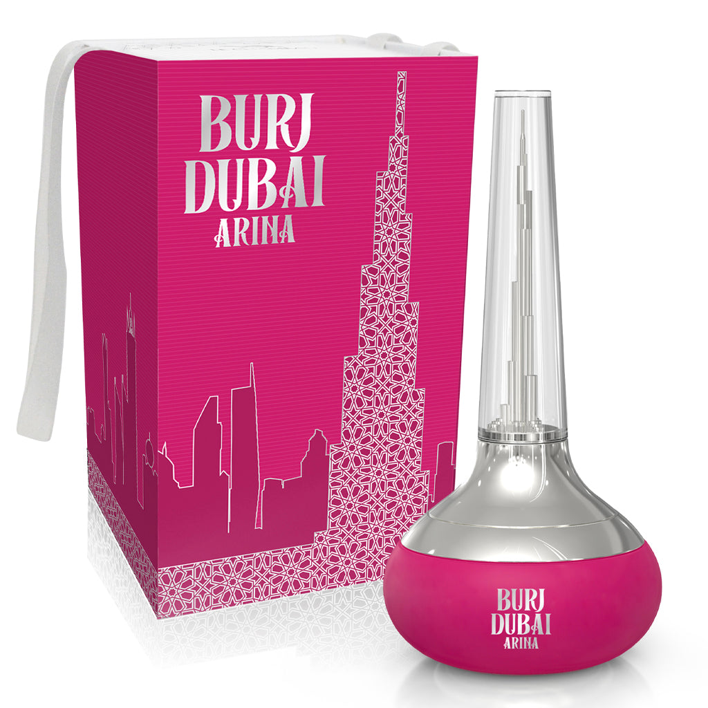 Burj Dubai Arina (Pour Femme) — 100ml Premium Eau de Parfum: A high-margin Signature Scent for Upscale Retailers