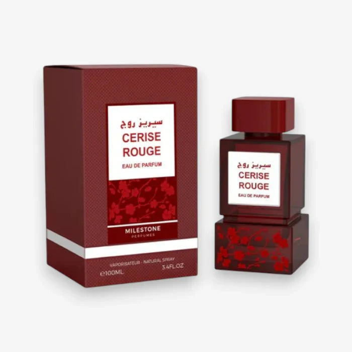 MILESTONE Cerise Rouge 100ml — Premium cherry-spice Oriental Eau de Parfum