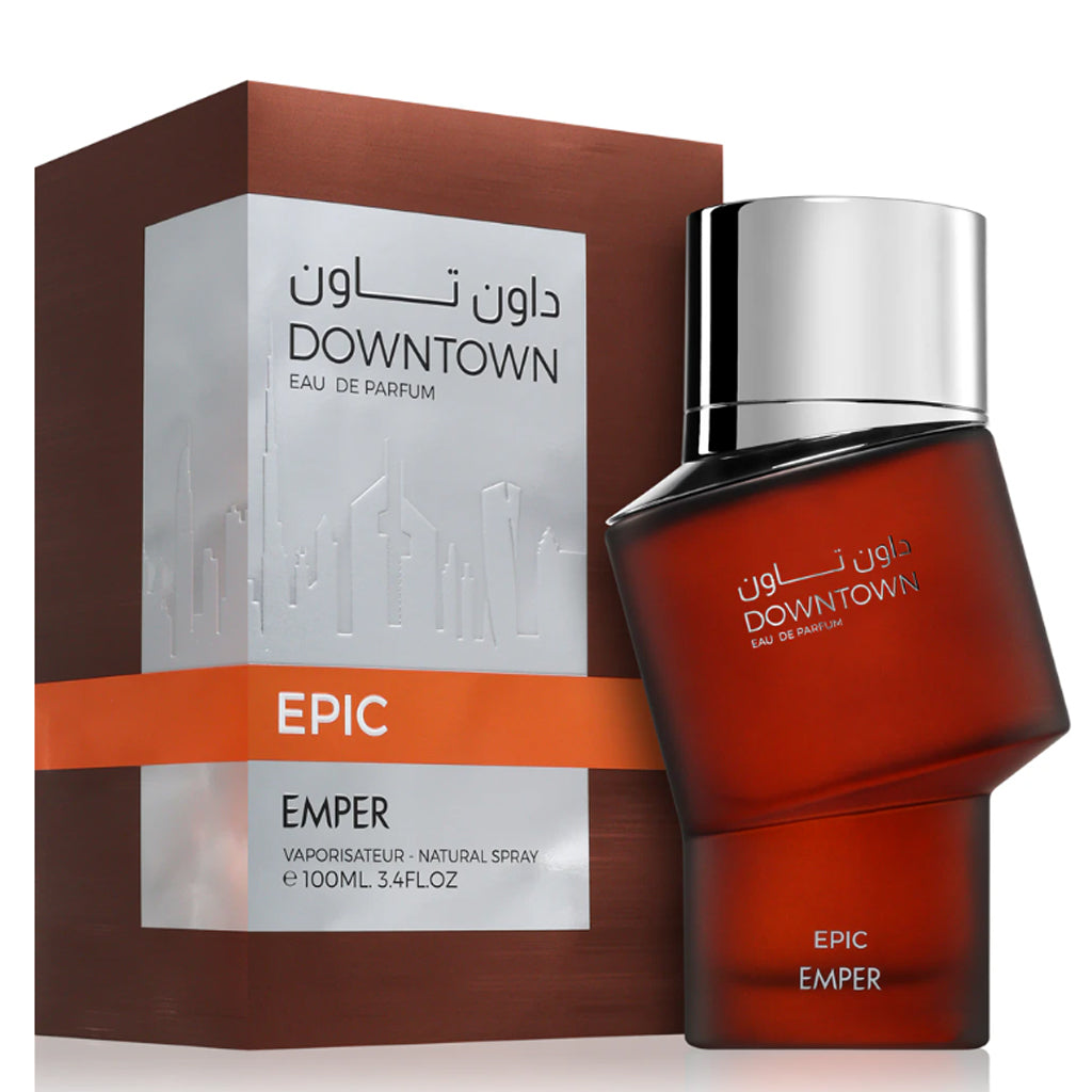 Emper Downtown Epic Eau de Parfum 100 ml — Premium Aromatic-Woody Men's Fragrance for High-Margin Retail