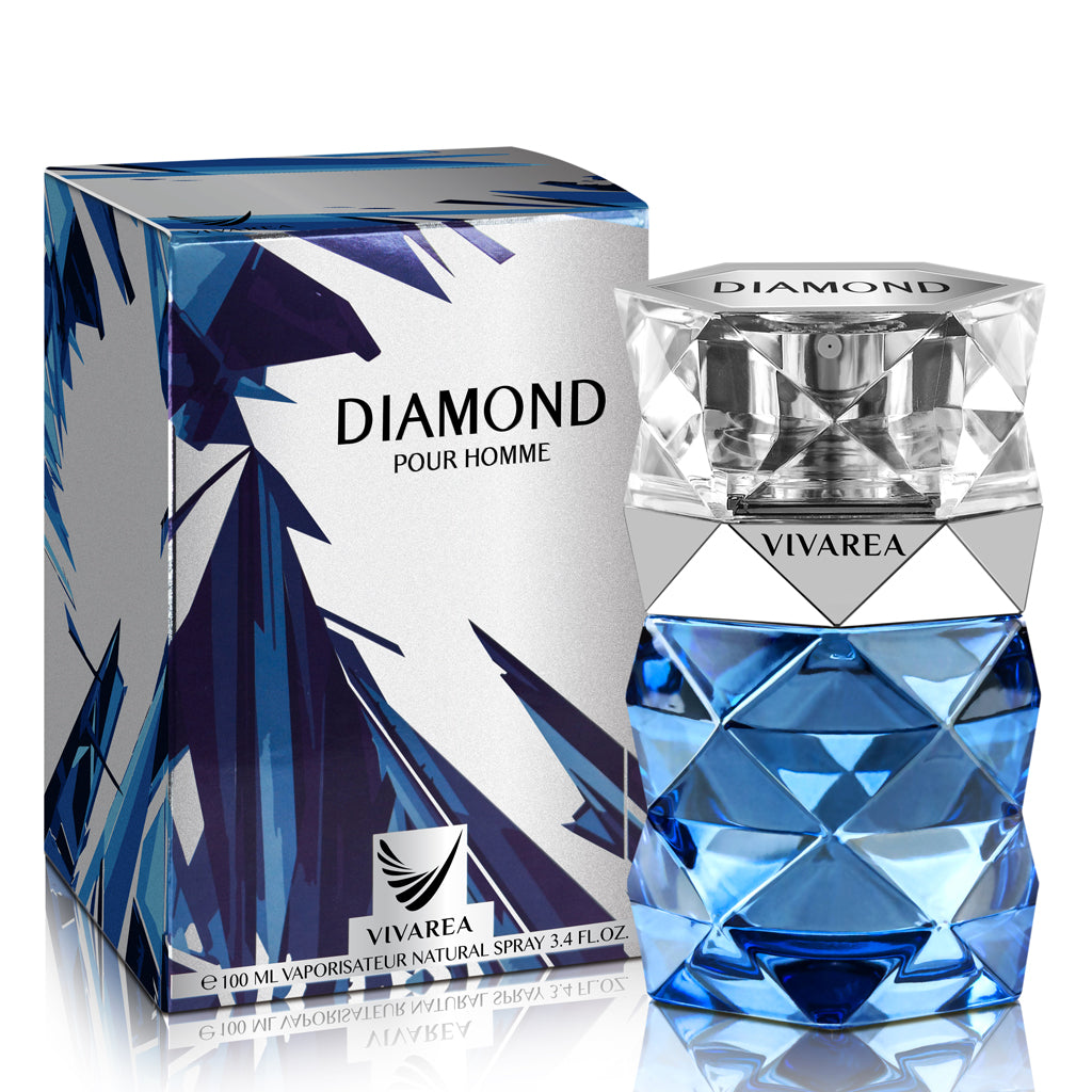 EMPER Diamond Homme 100ml EDP — Premium, Energizing Men’s Fragrance with Fresh Citrus, Patchouli & Amber for High-Margin Retailers