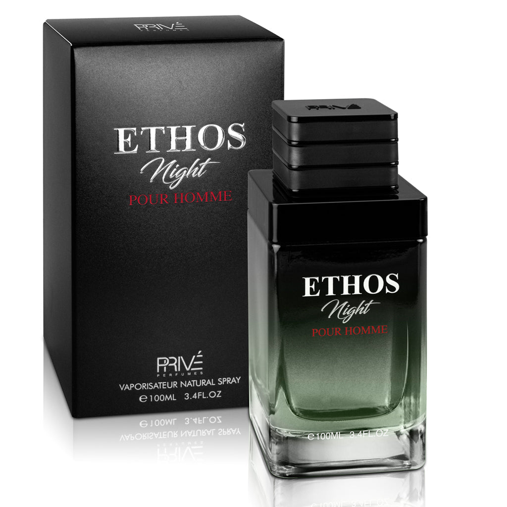 PRIVE Ethos Night Pour Homme 100ml — Premium Evening Men's Fragrance | High?Margin, Gift?Ready SKU