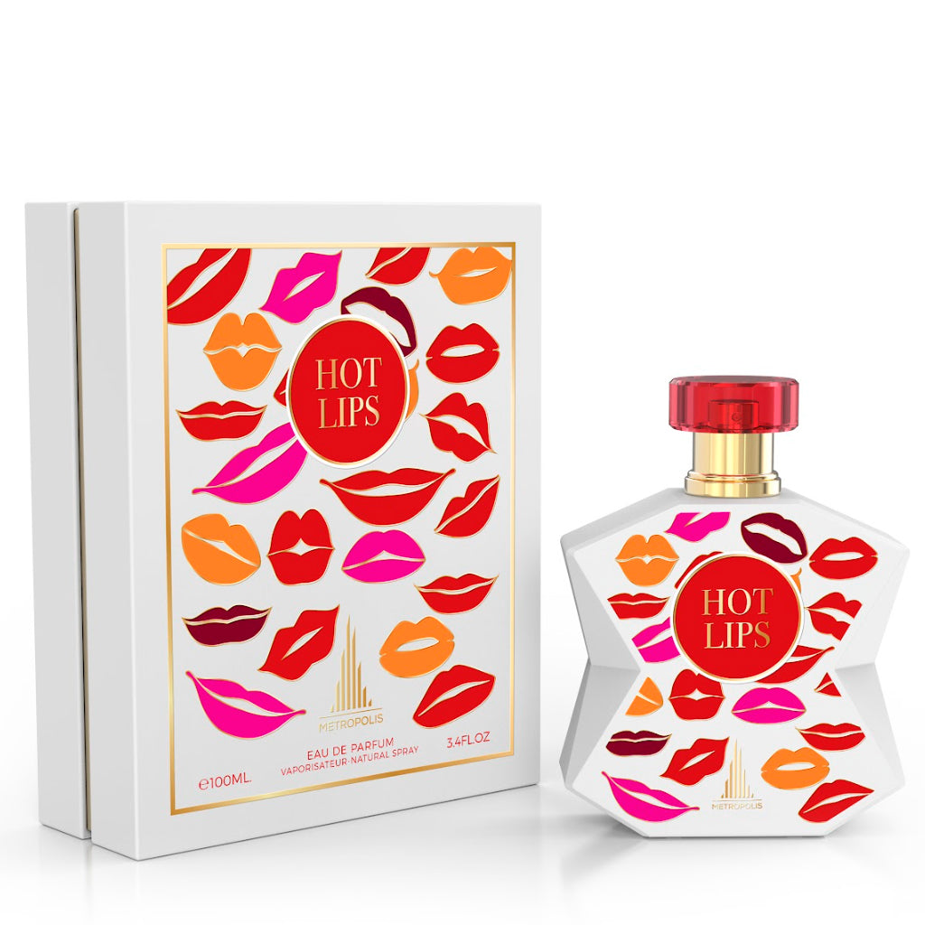 LE CHAMEAU Metropolis "Hot Lips" 100ml Unisex EDP — Premium Citrus-Floral, Retail-Ready, High-Margin Fragrance for Discerning Clients