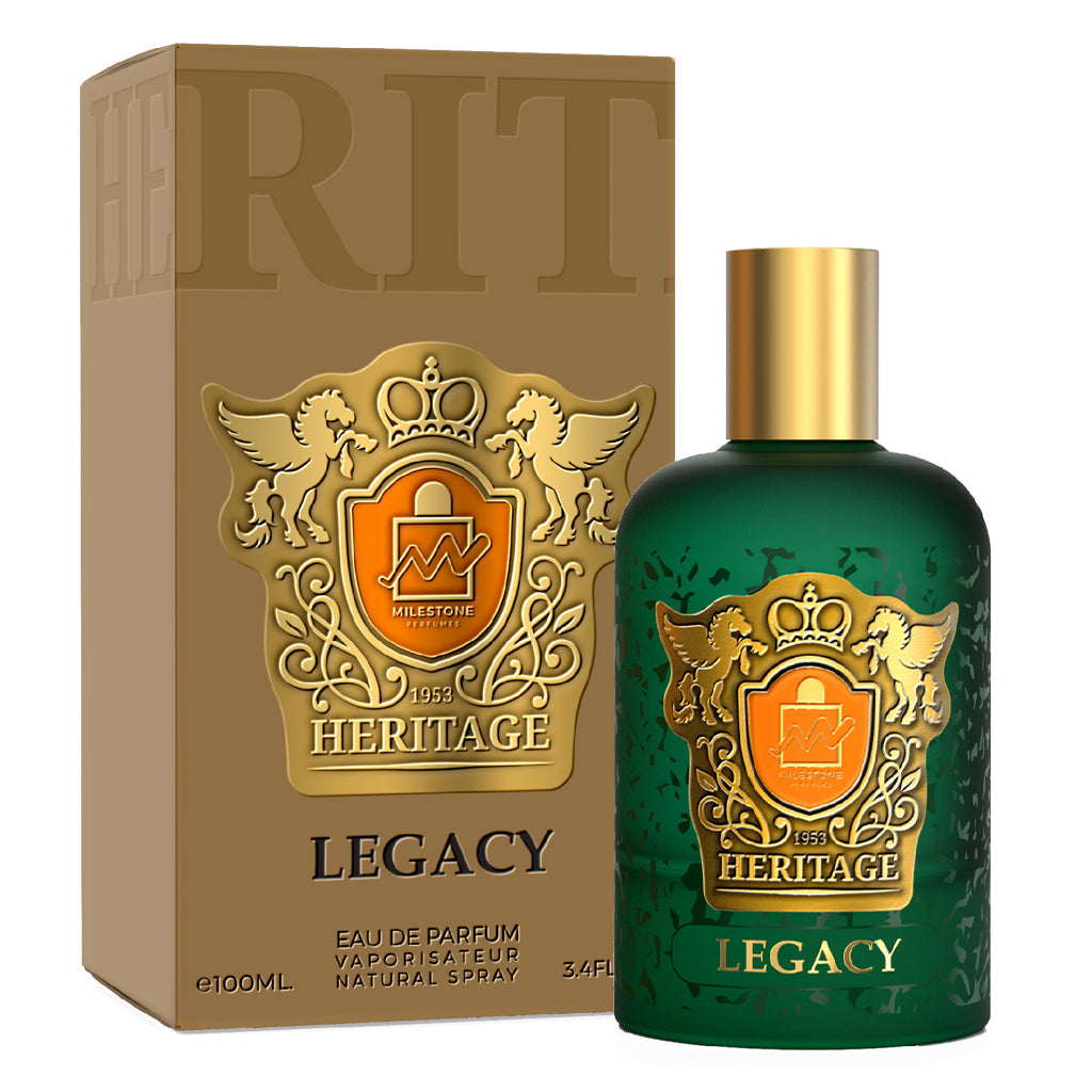 Milestone Heritage Legacy — Unisex 100ml Eau de Parfum | Timeless, Heritage-Inspired Fragrance for Discerning Consumers