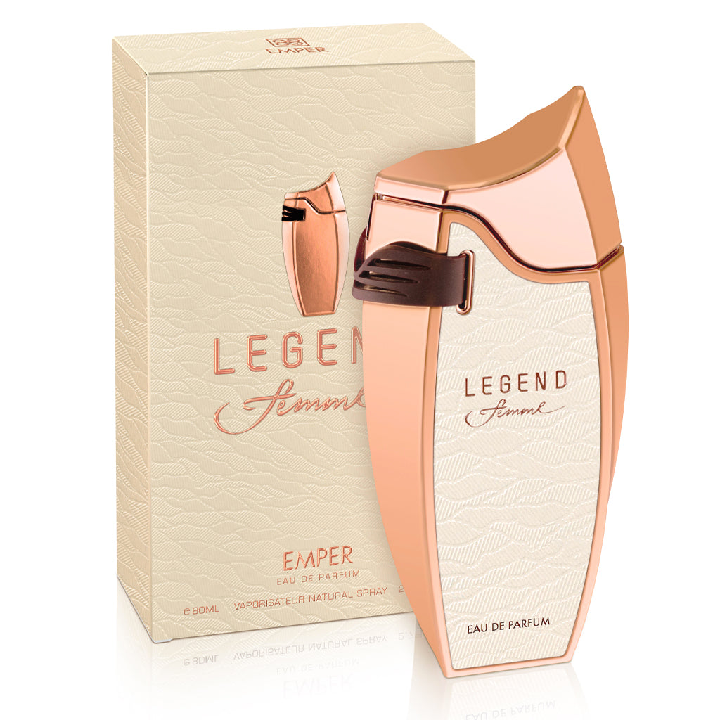 EMPER Legend Femme 80 ml EDP — High-Margin, Shelf-Appealing Floral-Vanilla Signature for Premium Retailers