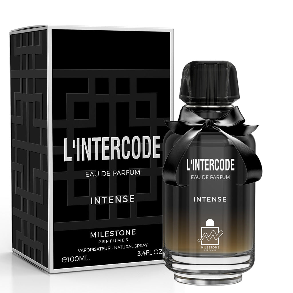 Milestone L'Intercode Intense — Bold Unisex 100 ml Eau de Parfum for Discerning Shoppers