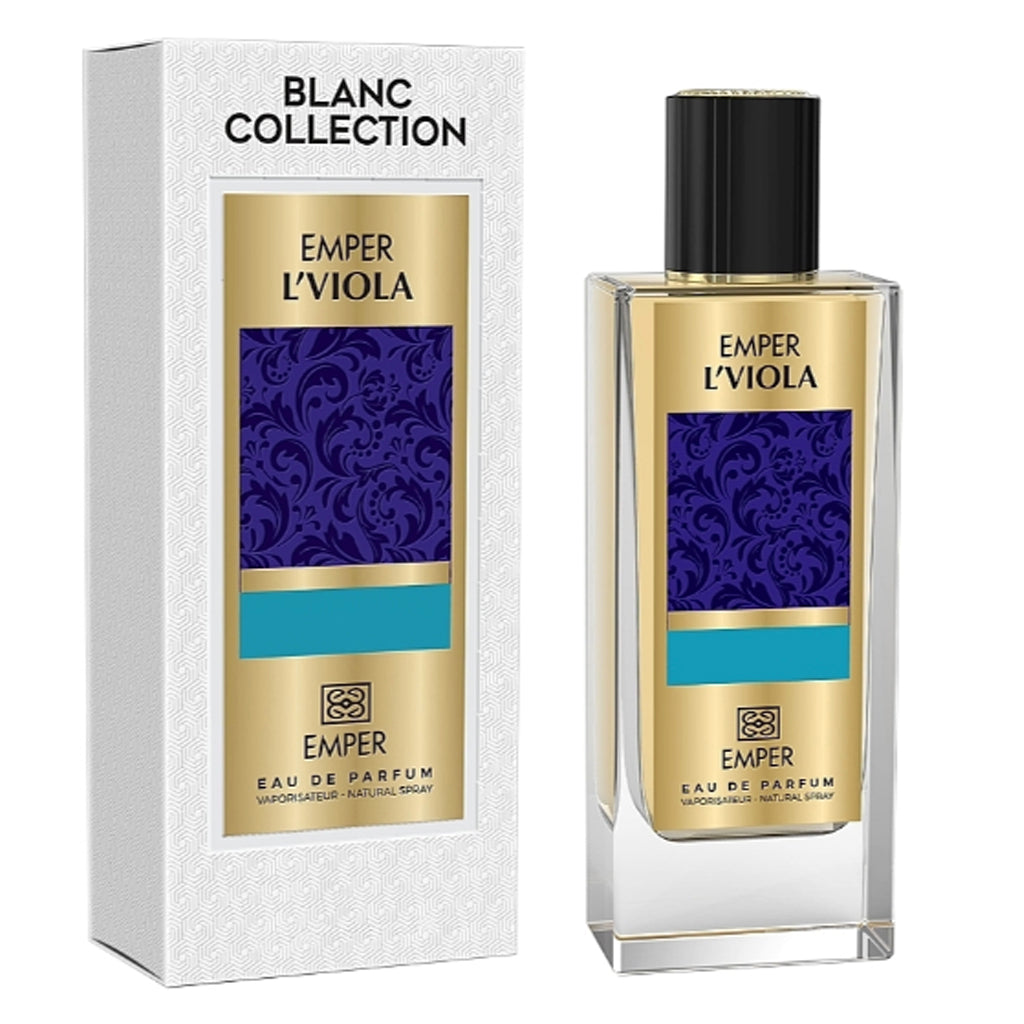 Emper Blanc Collection L'Viola — 85ml EDP (33% Concentrated) | French-Made Fruity-Citrus Luxury — Long-Lasting, High-Margin Retail Opportunity