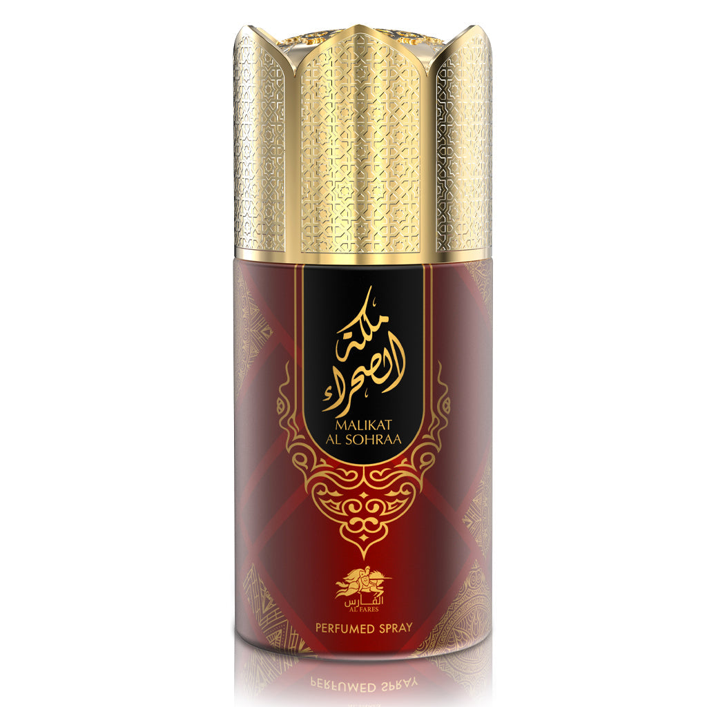 AL FARES Malikat Al Sohra 250ml (6-Pack) — Bestselling High-Margin Fragrance Deodorant, £2.50 Each
