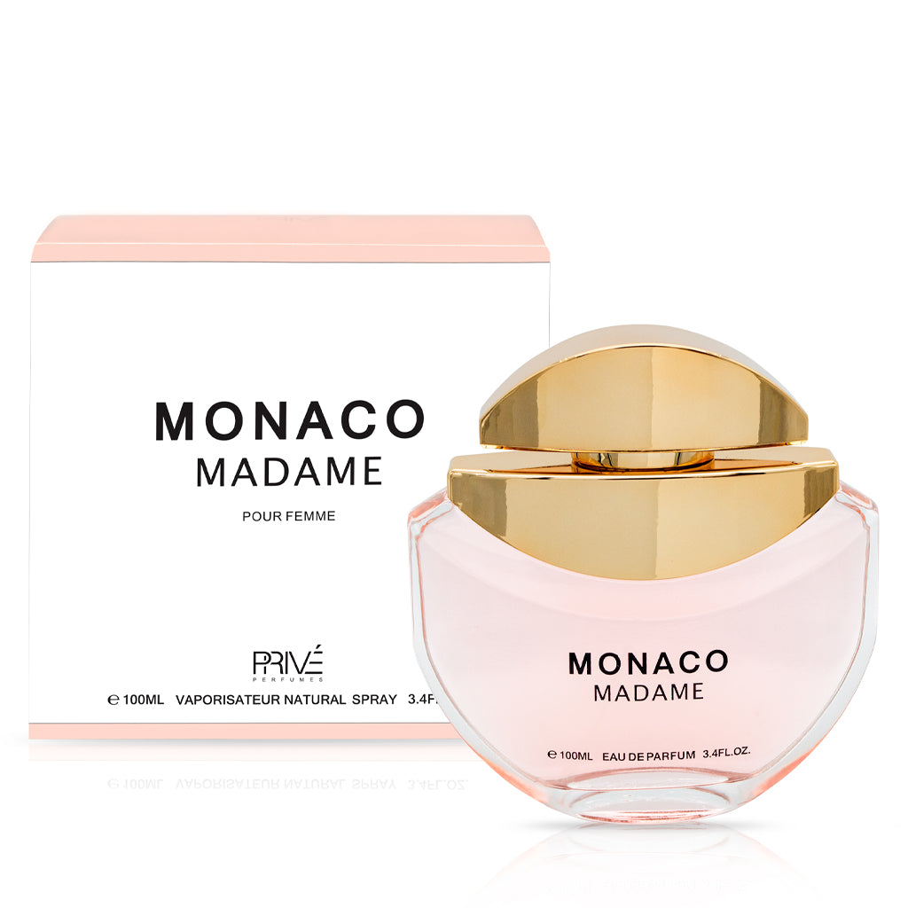 PRIVE Monaco Madame (Pour Femme) 100ML EDP — Luxurious Floral Eau de Parfum for Premium Retail