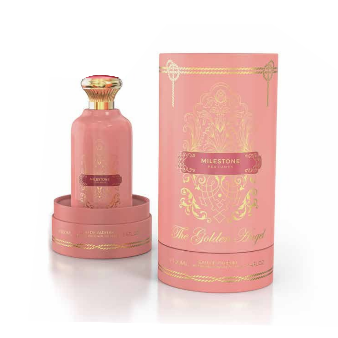 The Golden Angel — 100 ml Eau de Parfum: Luxurious Gourmand Blend of Orchid, Heliotrope, Tangerine & Vanilla