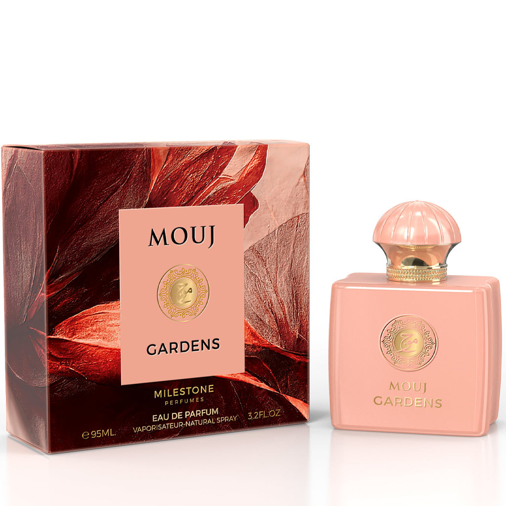 MILESTONE Mouj Gardens — Premium 95ml Unisex Eau de Parfum for Retail & Wholesale