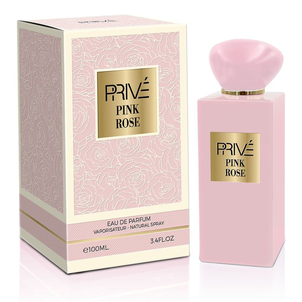 Prive Pink Rose 100ML EDP — Premium Floral Eau de Parfum for Retailers | High-margin, Gift-ready Luxury