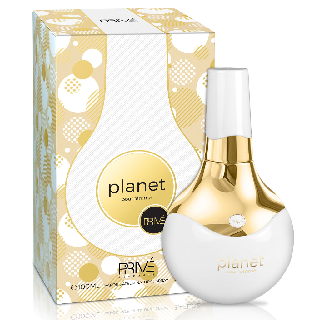 PRIVE Planet (Pour Femme) 100ML EDP — Warm, Enchanting Women's Fragrance for High-Margin Luxury Retail
