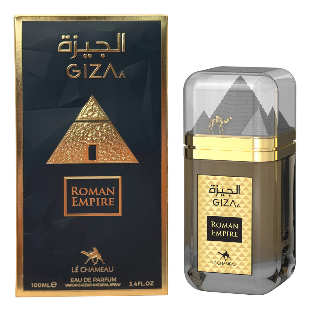 Giza Roman Empire — Commanding Oud & Leather Eau de Parfum (100 ml): High-Margin Signature Scent for Boutique Retailers, Corporate Gifting & Luxury Hospitality