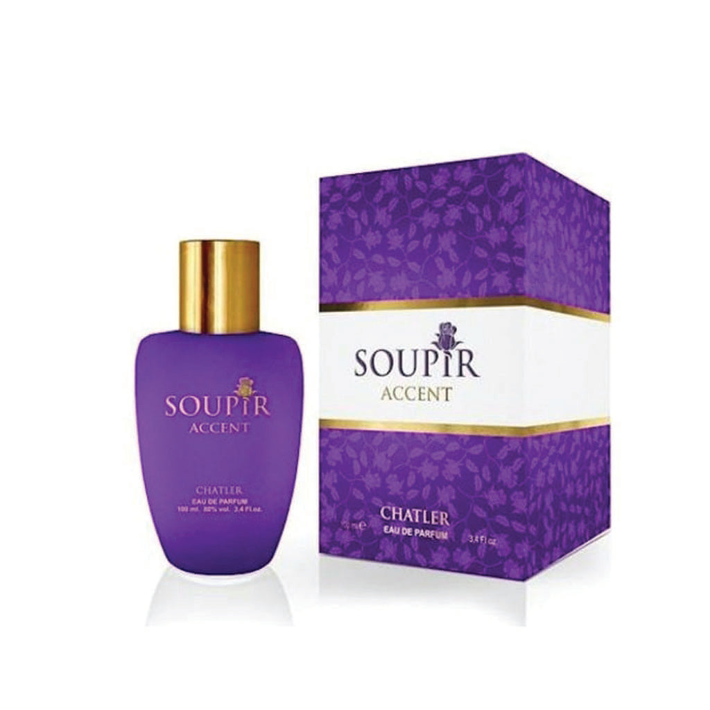 Chatler Soupir Accent — Premium Unisex 100ml Eau de Parfum | Long-lasting, High-margin Signature Scent for Retailers