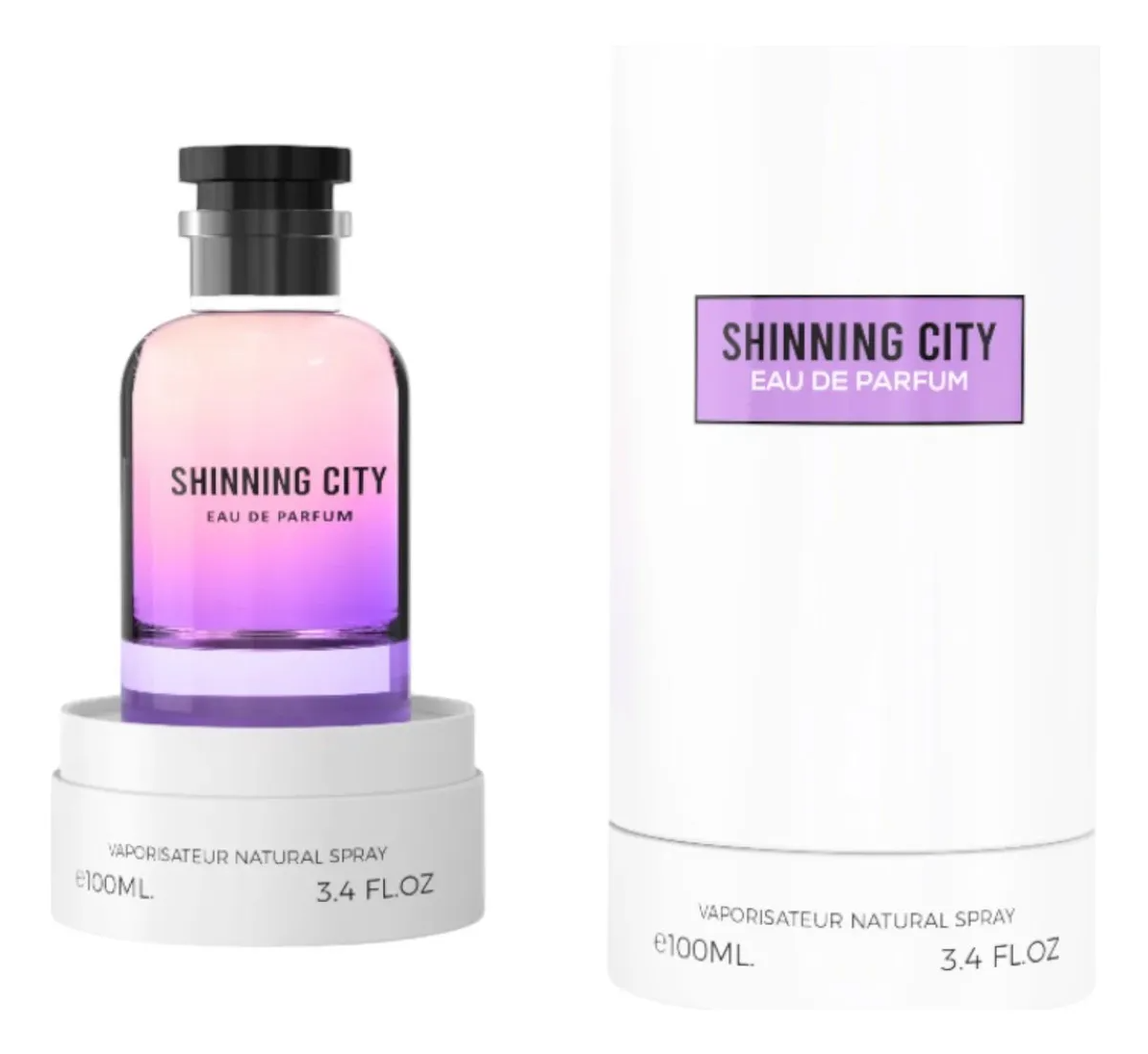MILESTONE Shinning City — 100ml Eau de Parfum (New Hard Box Edition) | Citrus-Neroli Top, Herb-Spice Heart & Cypress Base — Premium Retail Fragrance