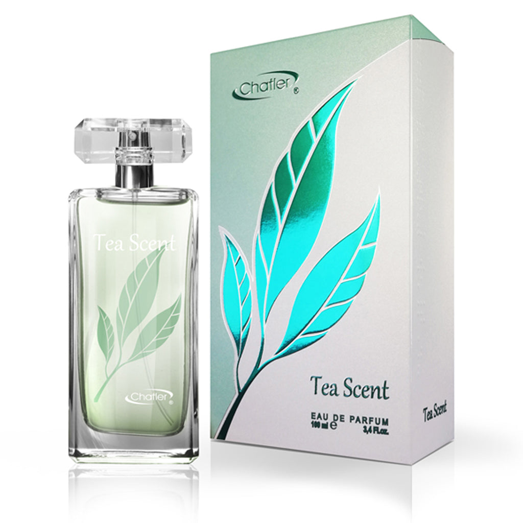 Chatler Tea Scent Woman 100 ml — Crisp Citrus & Green Tea Eau de Parfum for Upscale Boutiques