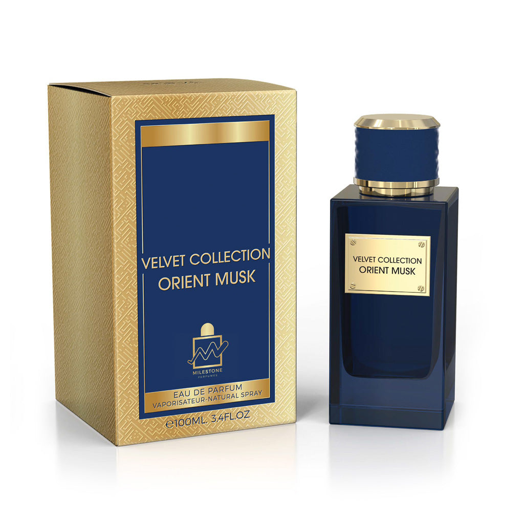 MILESTONE Velvet Collection — Orient Musk (Unisex) 100ml EDP: Premium, high-margin Scent for Upscale Retail & Gifting
