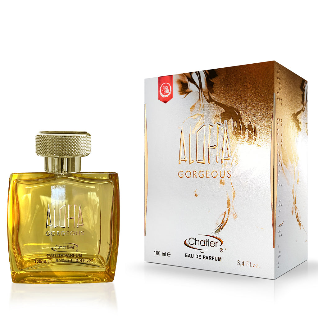 Chatler Aloha Gorgeous — 100 ml Eau de Parfum | Floral-Woody Signature Opportunity for Retailers