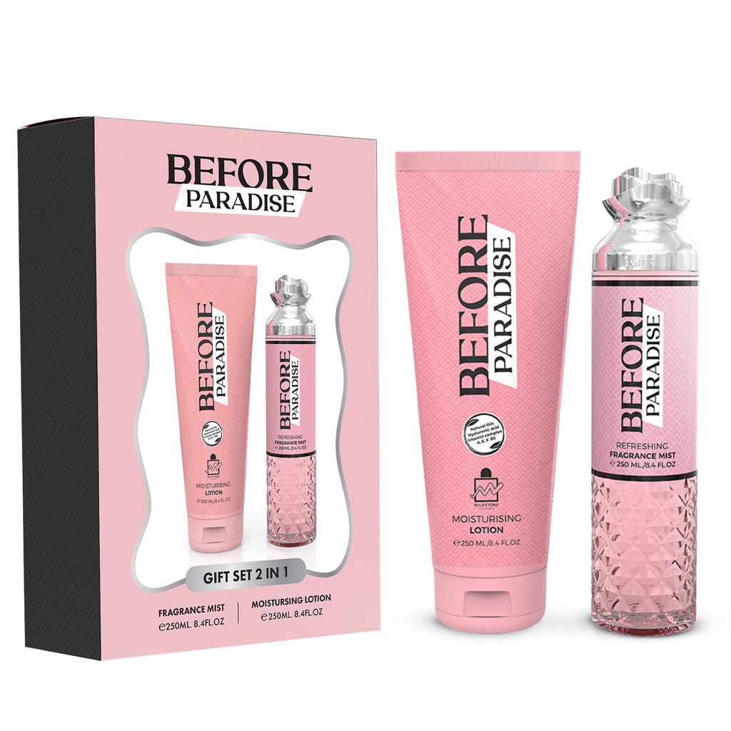 MILESTONE "Before Paradise" 2-in-1 Luxury Gift Set — Luxe Citrus, Floral & Vanilla Blend