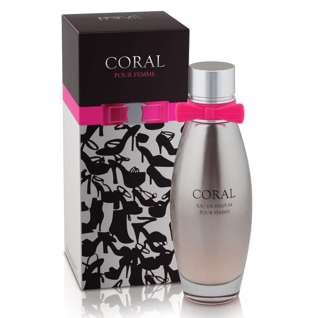 PRIVE Coral (Pour Femme) — 95 ml Premium Fragrance (Bestseller) for Upscale Retail