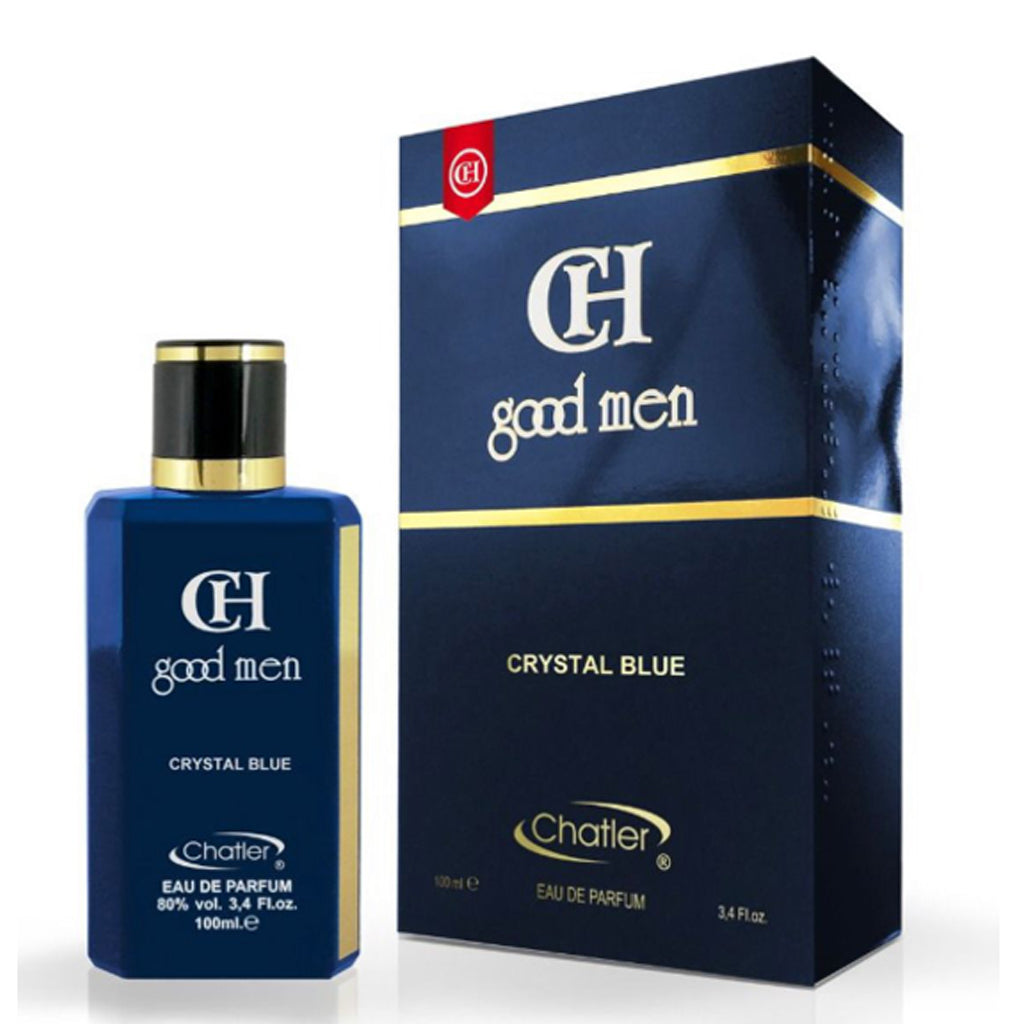 CH Good Men "Crystal Blue" — Premium 100 ml Eau de Parfum for Men
