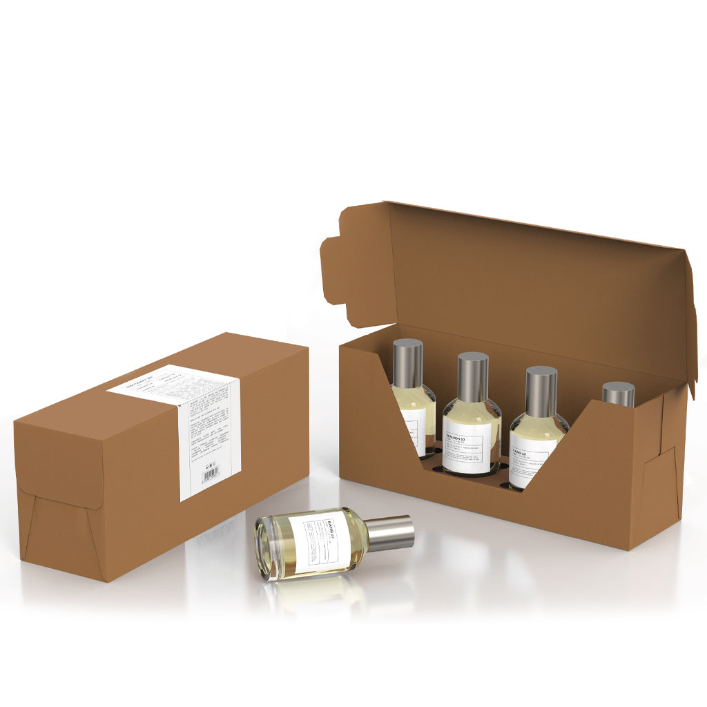Premium Unisex Discovery Gift Set — 4×30ml Samples (Stallion 53, Captcha 36, Ilang 62, The Black 92) for Retail & Corporate Gifting