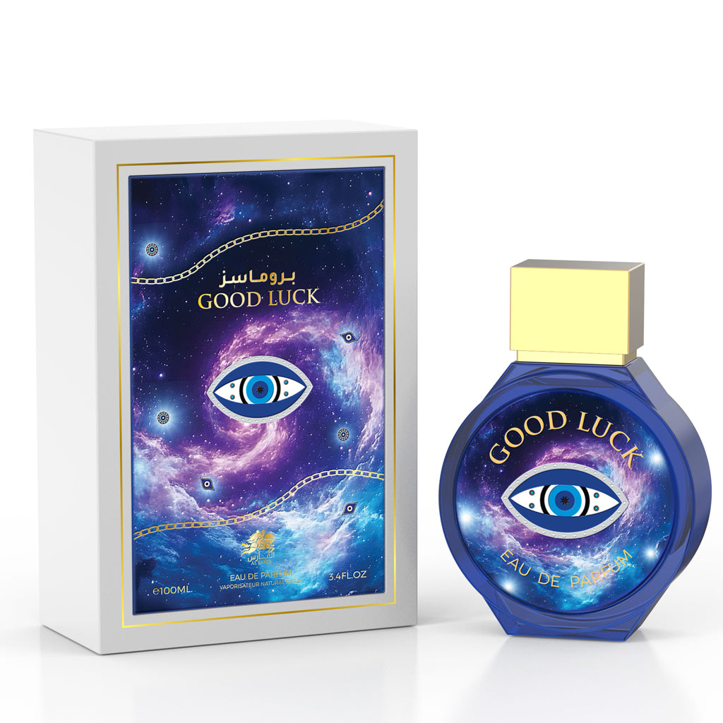 MILESTONE “Good Luck” 100ml Unisex Eau de Parfum — Hibiscus & Rose with Leather, Vanilla & Amber | Premium Retail Fragrance