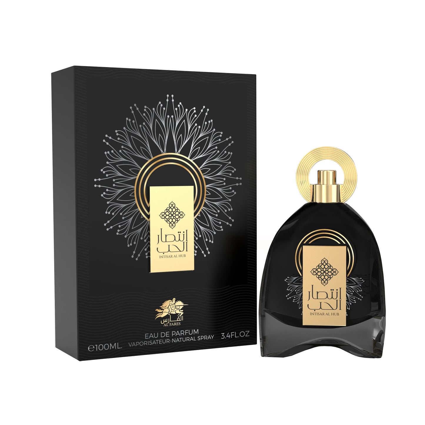 Al Fares Intisar Al Hub 100ml — Arabian-inspired Unisex Eau de Parfum: Romantic, Opulent Signature Scent