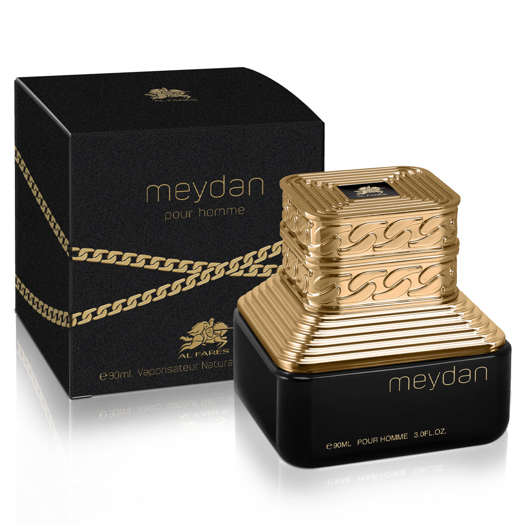 AL FARES Meydan Pour Homme — 90ml Premium Woody Eau de Parfum: Confident Urban Signature Scent