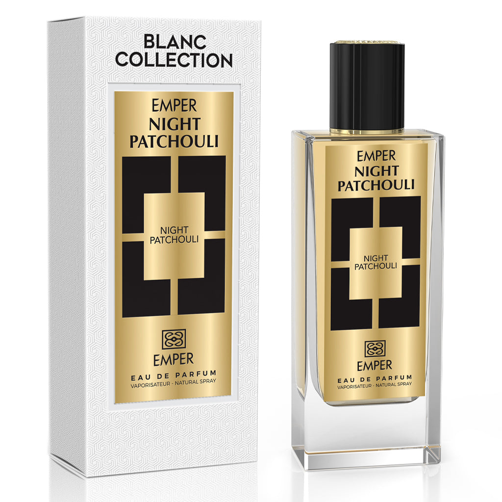 EMPER Night Patchouli EDP (85ml) — French-Made 33% Concentrate Luxury Fragrance for High-Margin Retail