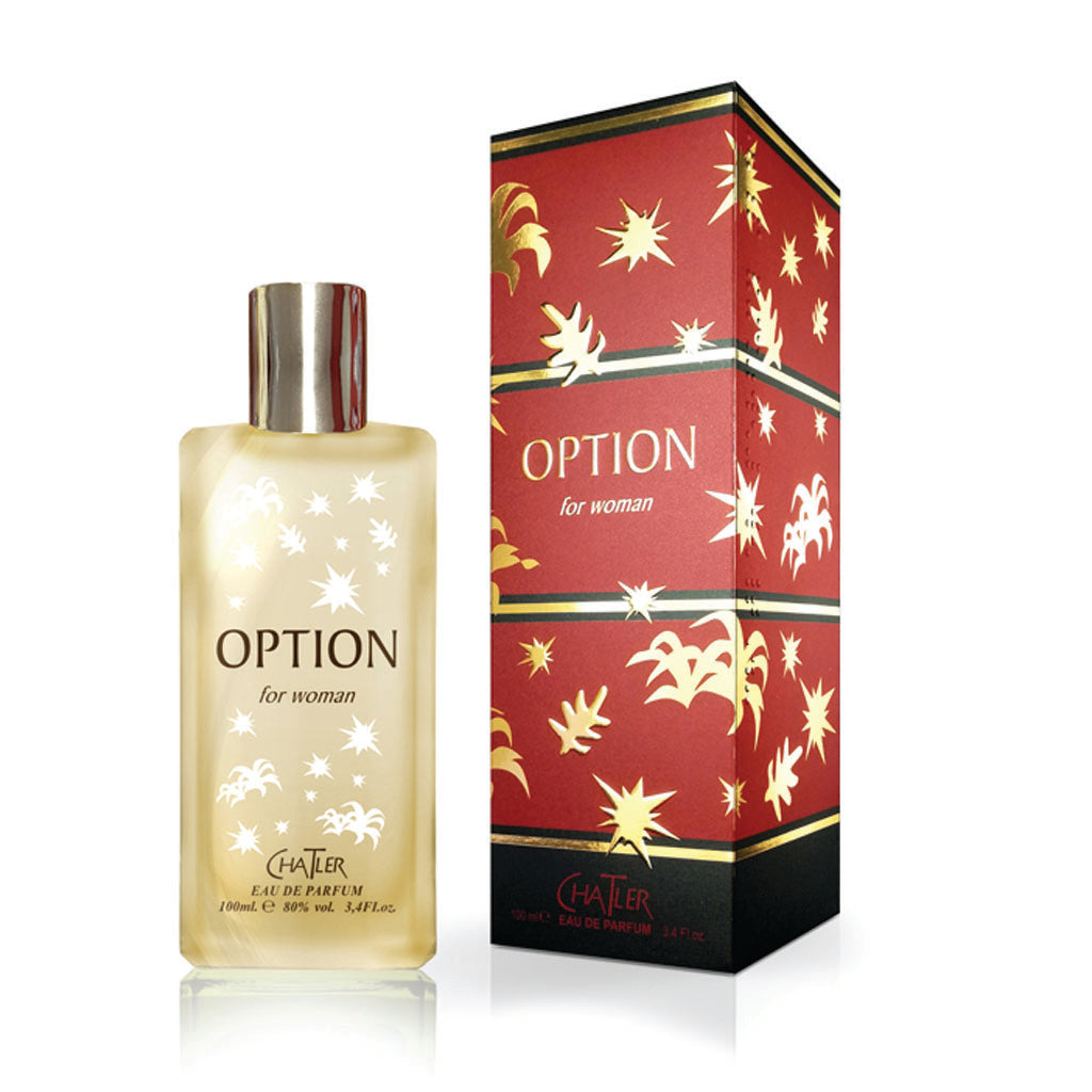 Option Pour Femme Eau de Parfum 100ml — Premium Fruity-Spicy Evening Fragrance