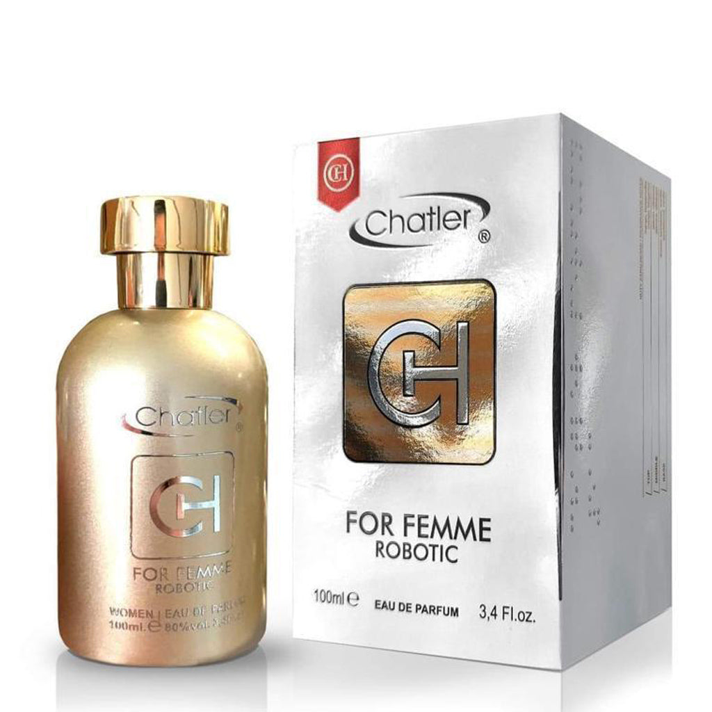 CHATLER CH Robotic Woman — 100ml Floral Eau de Parfum | Premium Retail Opportunity