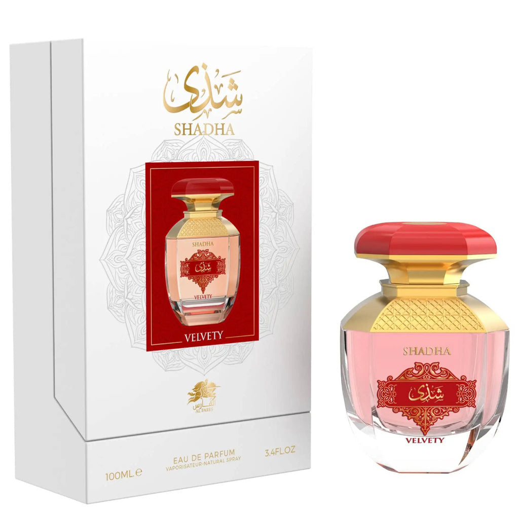 AL FARES Shadha Velvety 100ml — Premium Unisex Citrus-Floral Eau de Parfum with Creamy Woody-Vanilla Base