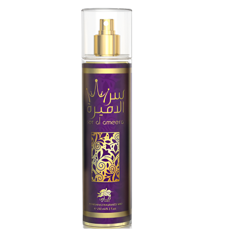 Al Fares Ser Al Ameera Premium Body Mist — 3×250ML Pack | Citrus-Fruity Top, Floral Heart & Ambery-Woody Base