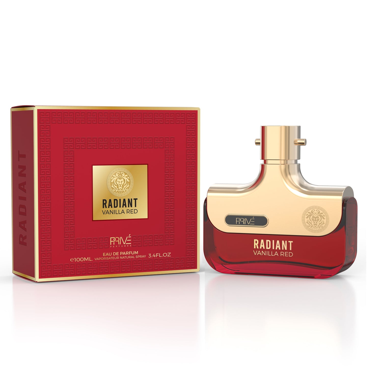 PRIVE Radiant Vanilla Red 100ML Eau De Parfum