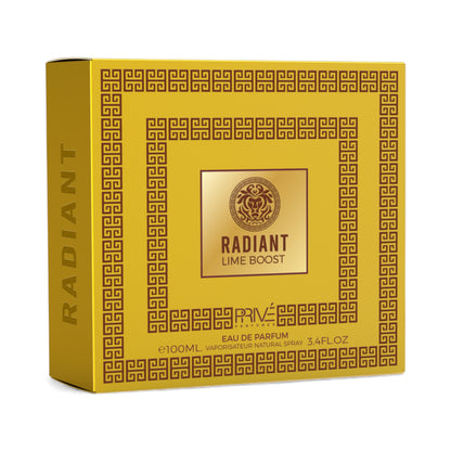 PRIVE Radiant Lime Boost 100ML Eau De Parfum