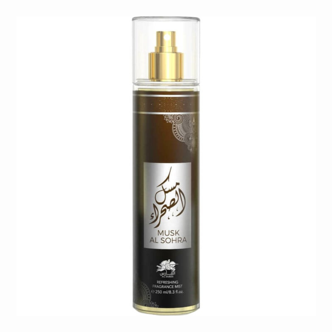 Al Fares Musk Al Sohra Body Mist — 3×250ml Wholesale Pack: Premium High-Margin Citrus–Floral Fragrance