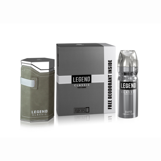 Emper Legend Classic Eau de Parfum Gift Set — Premium High-Margin Retail Fragrance Bundle