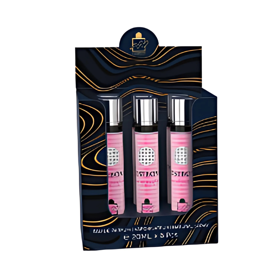 Milestone Rosebomb Eau de Parfum — 5 × 20ml Wholesale Value Pack + Free Tester — Premium Floral–Fruity Blend (Passionfruit, Peony, Musk)