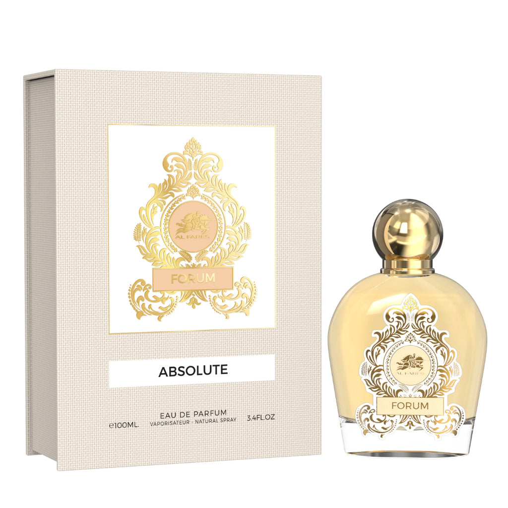 AL FARES Absolute Forum 100ML Unisex Parfum — Timeless Citrus, Rum & Vanilla Accord | High-Margin Retail SKU