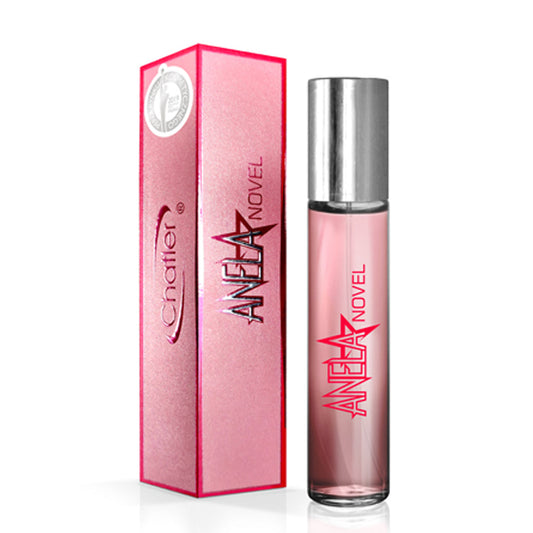 CHATLER Anela Novel — 5×30ml EDP + Free Tester | Sustainable Premium Fragrance with Fresh Raspberry, Lychee & Upcycled Damask Rose — Retail Ready