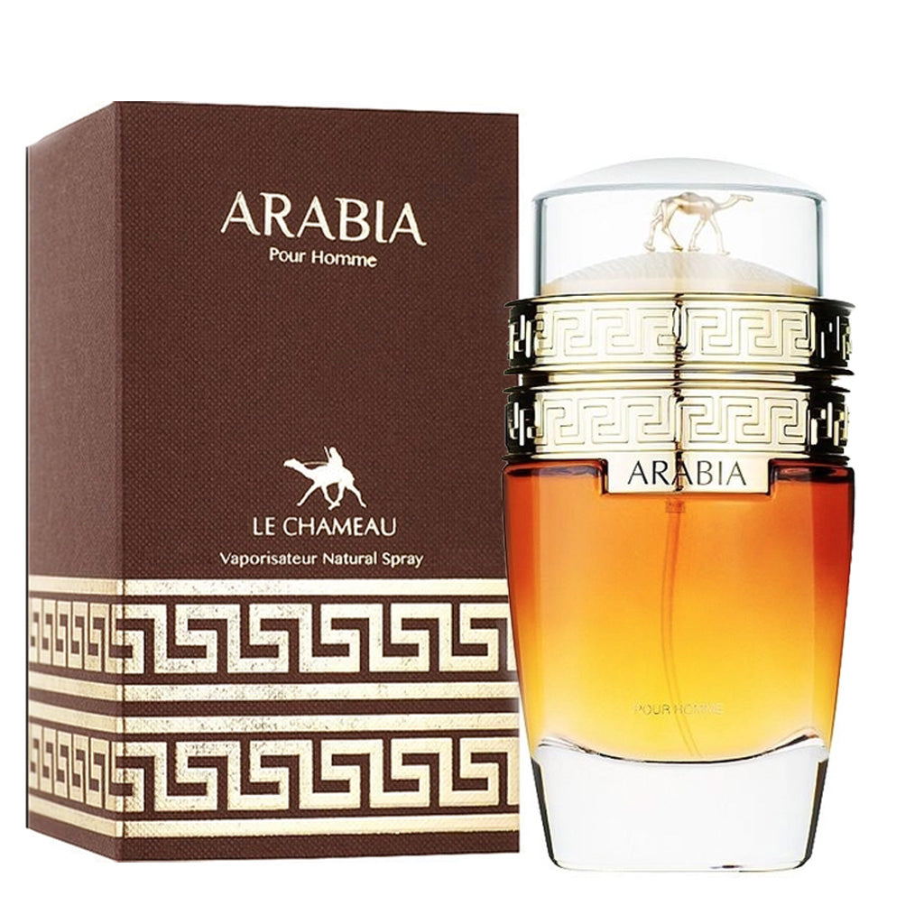 LE CHAMEAU Arabia Pour Homme — 100 ml Premium Oud-Infused Masculine Eau de Parfum for Retailers