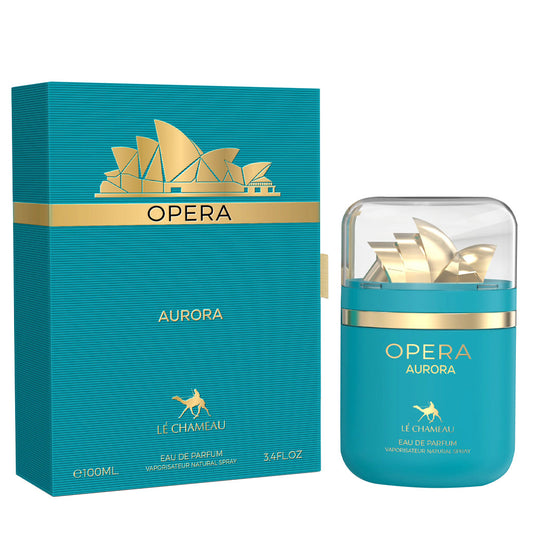 LE CHAMEAU Opera Aurora 100ml EDP — Premium Warm Gourmand Floral for high-margin Retail