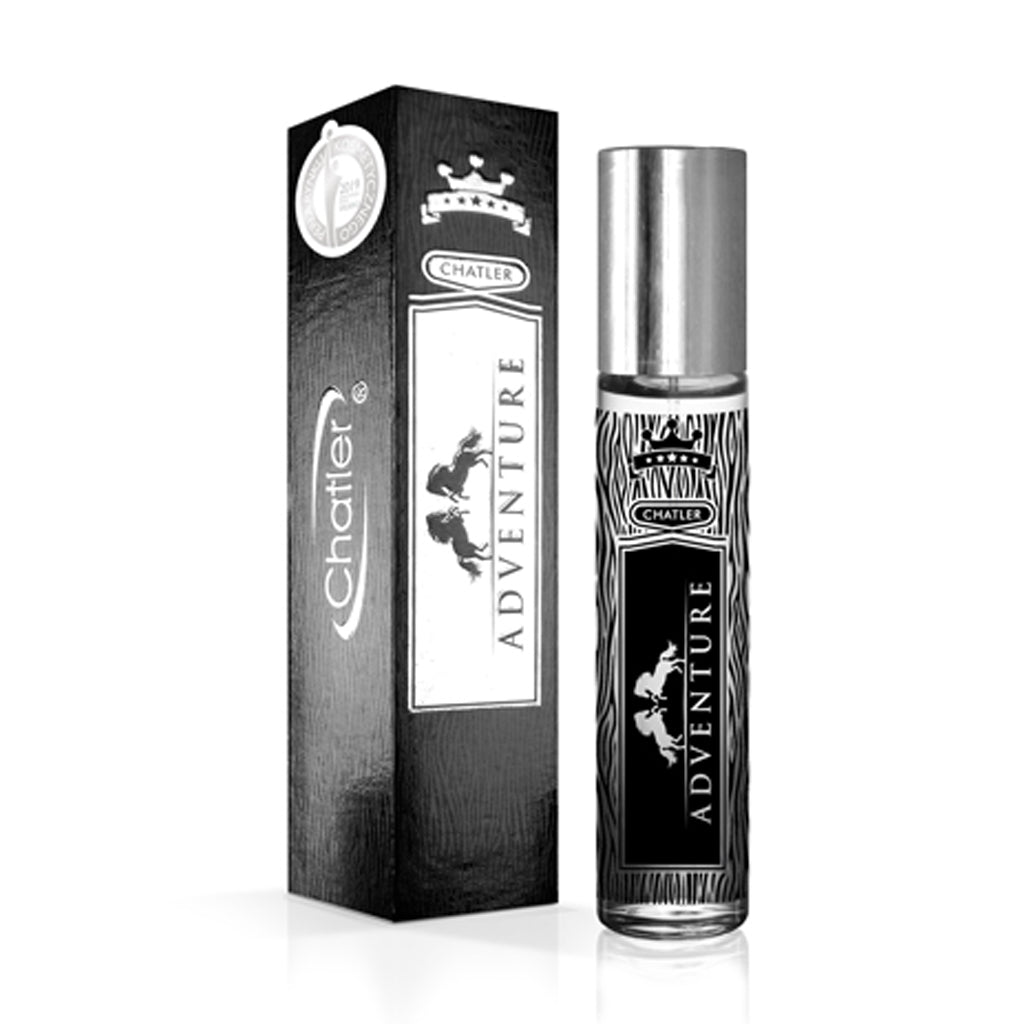 Chatler Adventure Men — 5×30ml + 1 Free Tester: Bold, Sensual Masculine Fragrance for Retail & Corporate Gifting
