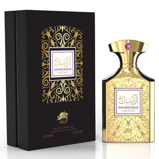 AL FARES Arabesque Amethyst — Premium Unisex 100ML Eau de Parfum for Upscale Retailers